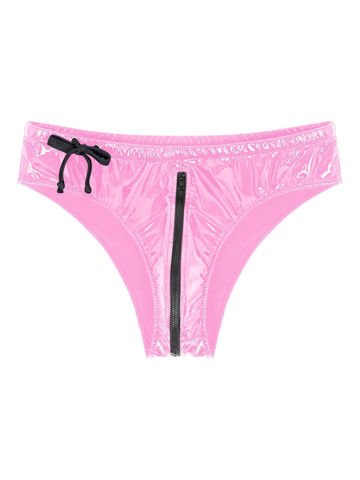 ORVLS Zip Around Latex Briefs | dmunderwear detail image 7