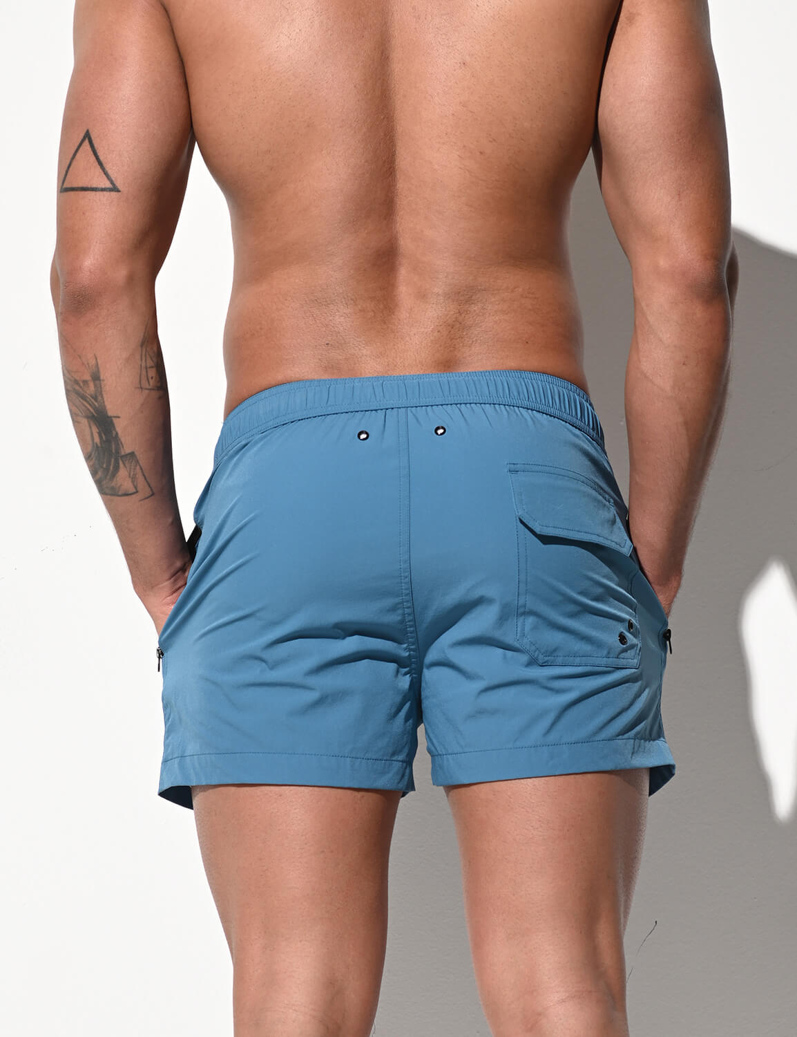 Zip Pockets Shorts B2234 | dmunderwear detail image 14