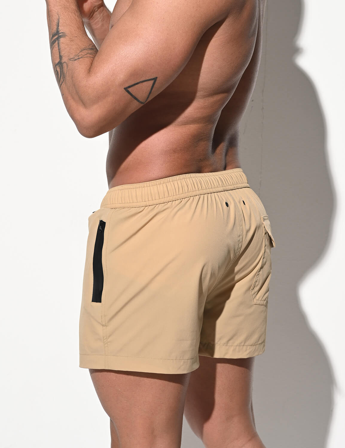 Zip Pockets Shorts B2234 | dmunderwear detail image 2