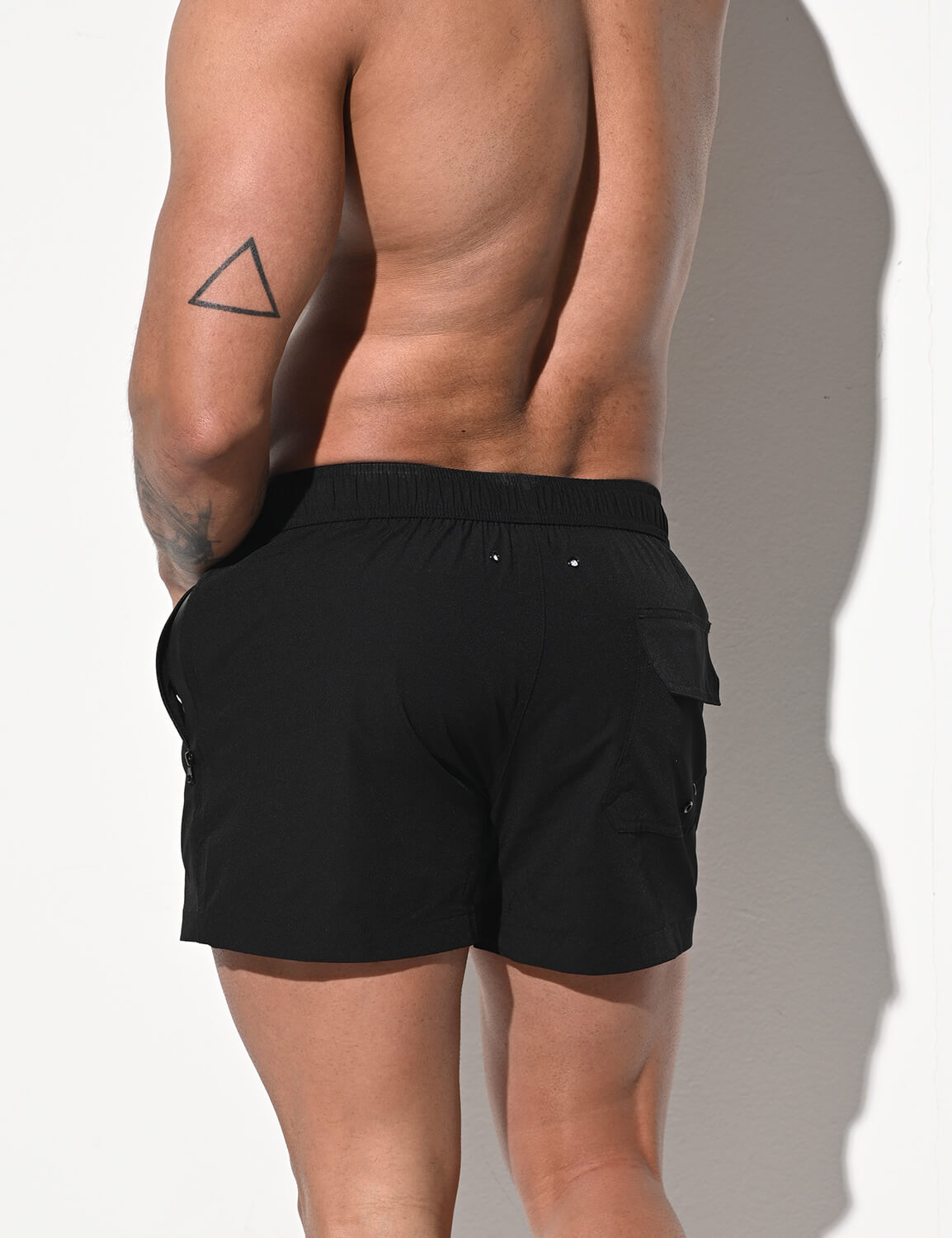 Zip Pockets Shorts B2234 | dmunderwear detail image 8