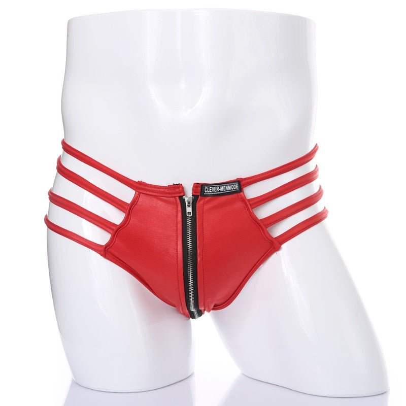 ORVLS Zipper Strapped Boxer Briefs | dmunderwear detail image 2
