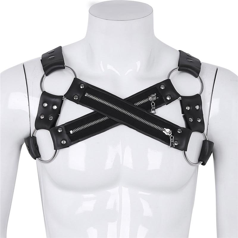 ORVLS Zippered X-Cross Chest Harness | dmunderwear product image 3